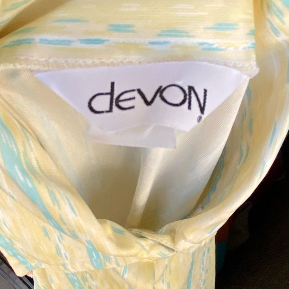 Vintage Devon Polyester Blouse - Picture 8 of 9